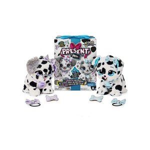 Present Pets Dog Diamond Or Sparkle Dalmatian Interactive Plush Pet Toy